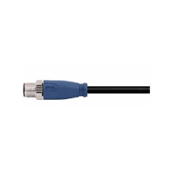 Connecteur mâle M12, 3 pol., codage B IP67, 4A, blindé
